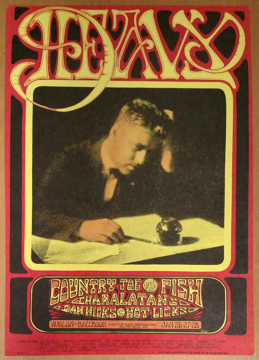 Avalon Ballroom Jan 26, 1968